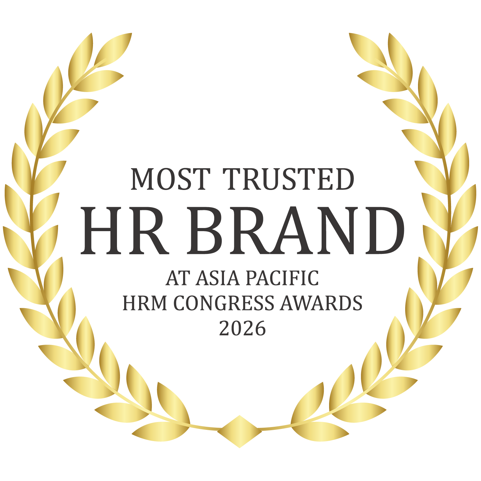 AWARDED AS MOST TRUSTED HR BRAND AT ASIA PACIFIC HRM CONGRESS AWARDS 2026